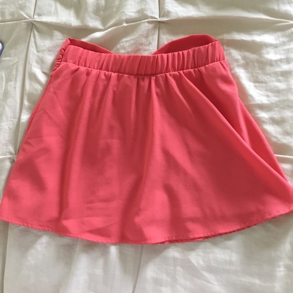 By & By Skort.  Girls L(14) apricot - Picture 2 of 3